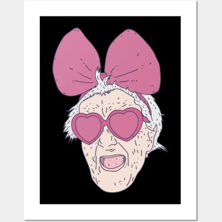 Centenarian - Wild Grandma - Longevity Posters and Art